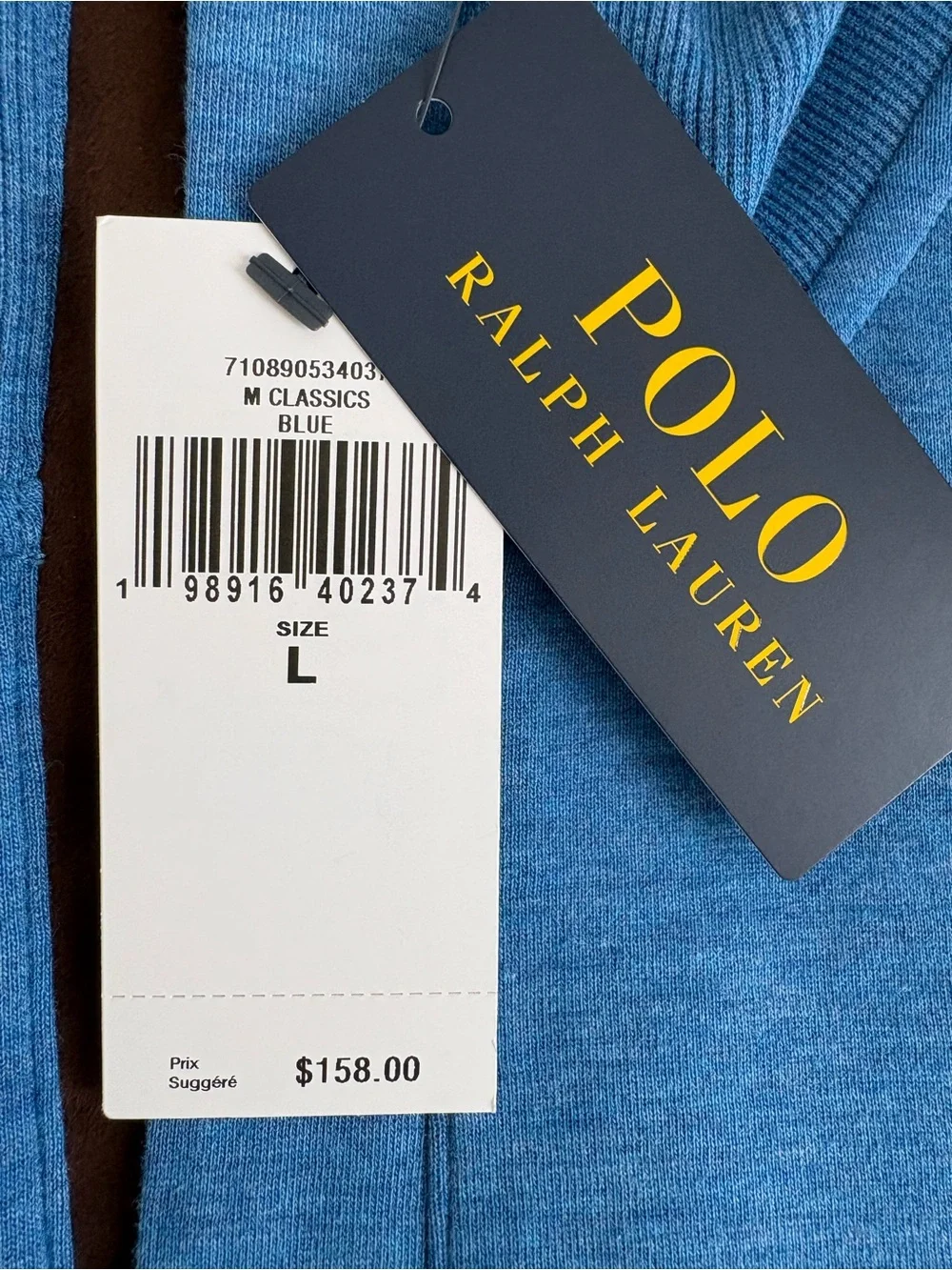Polo Ralph Lauren Men's Blue Half-Zip Sweater